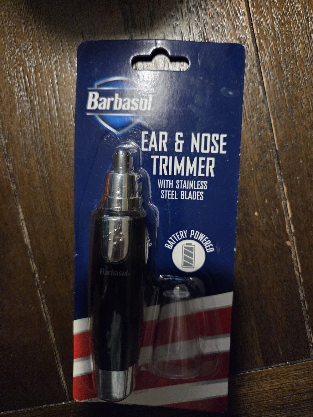 Barbasol Black & Silver Ear and Nose Trimmer